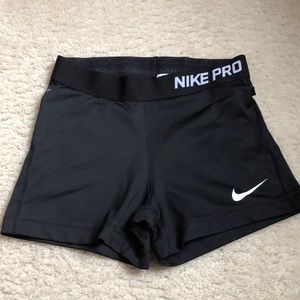 Nike Pro spandex/polyester shorts